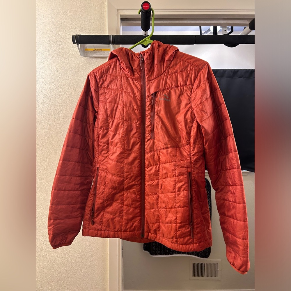 LL Bean PrimaLoft Packaway Hooded Jacket